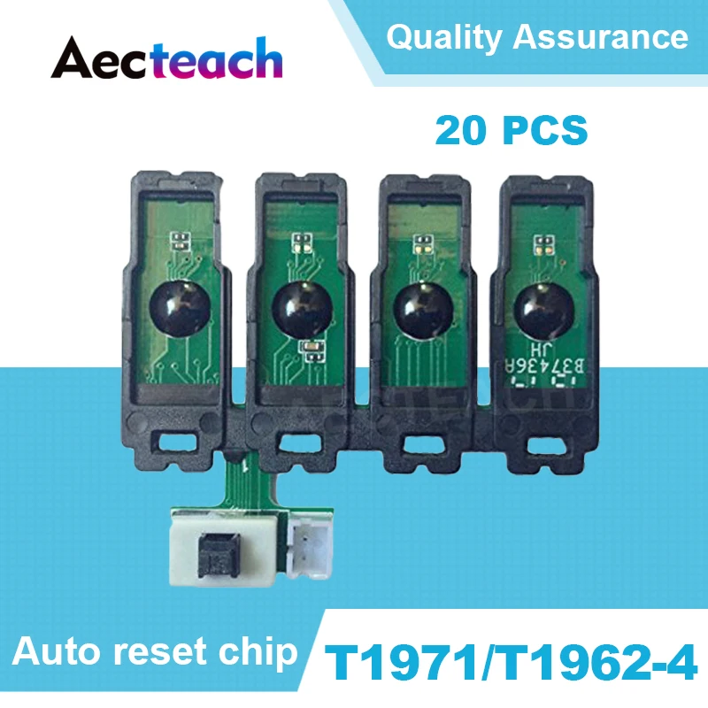 Aecteach для Epson t191 t1964 СНПЧ картридж Постоянный чип XP201 XP211 XP204 XP401 XP411 XP214 WF2532