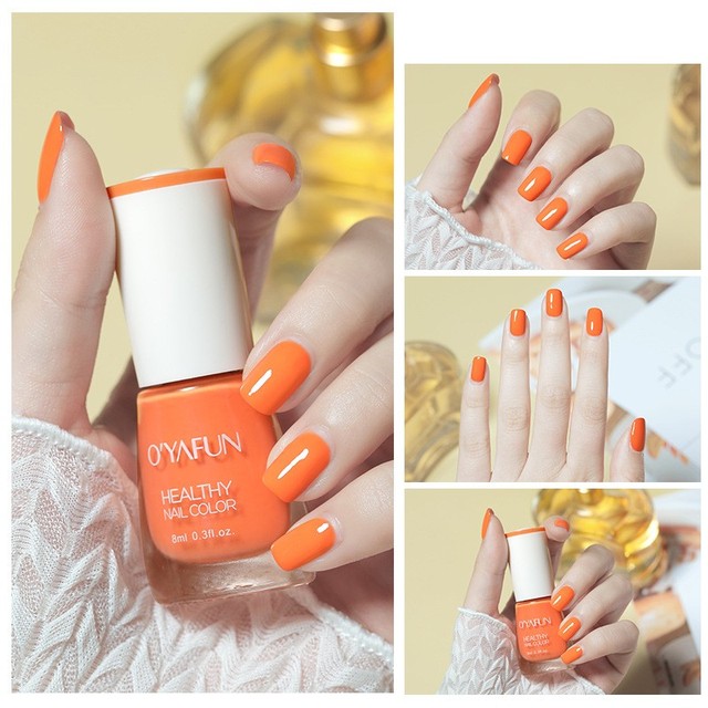 Colors Nail Polish Peel Off Normal Without Lamp Glitter Sequins Varnish Matte Quick Dry Waterproof Lasting Nail Polish