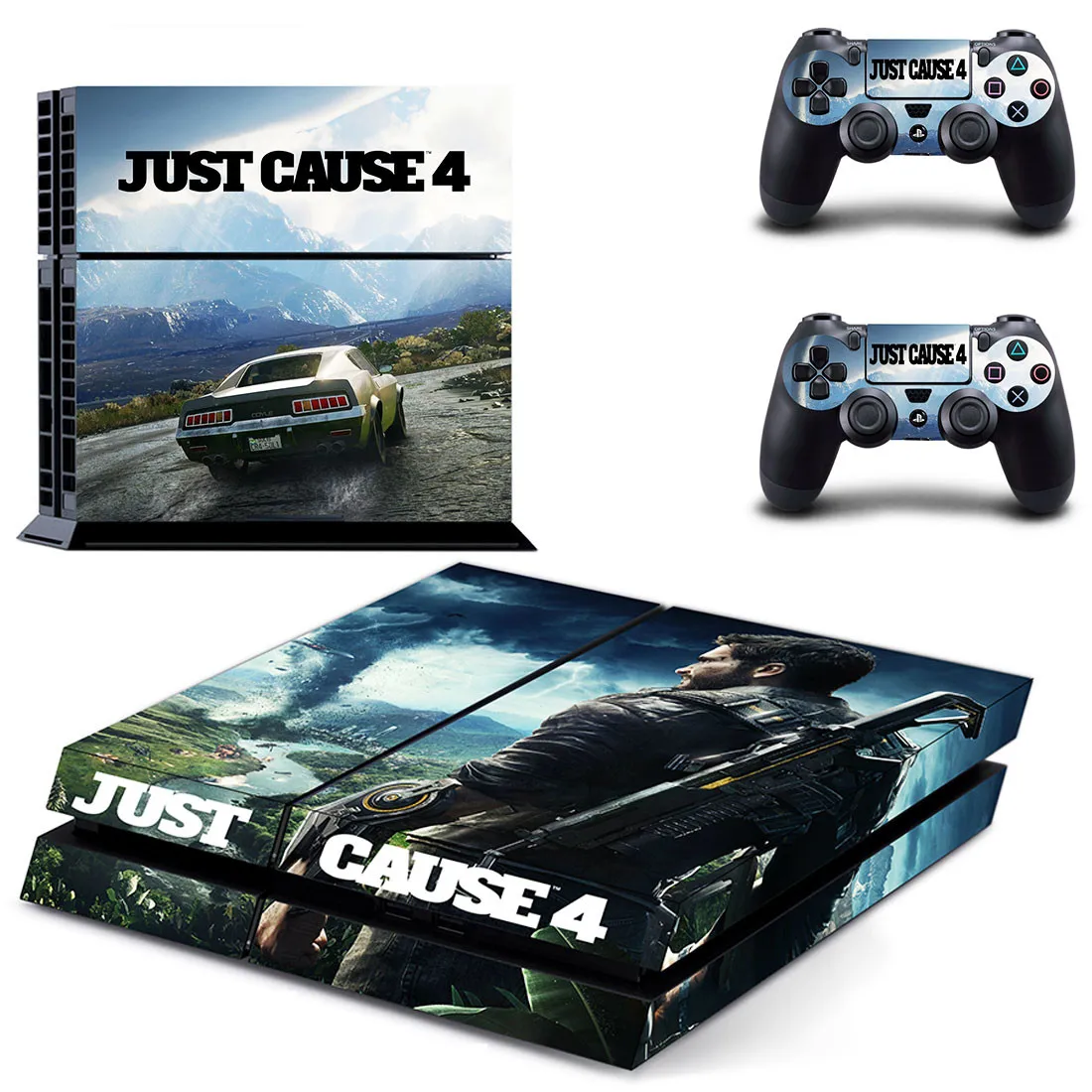 Только потому, что 4 наклейки s Наклейка для PS4 PS 4 стикер игровая станция 4 наклейки Pegatinas Adesivo для консоли playstation 4 и 2 контроллера