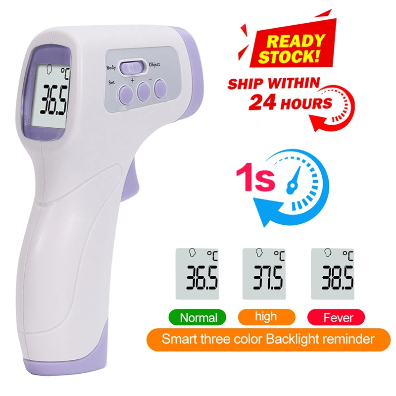 

Digital Infrared Thermometer Body Temperature for Adult Kids Non-contact Infrared Thermometer With LCD Baby Care Dropshipping