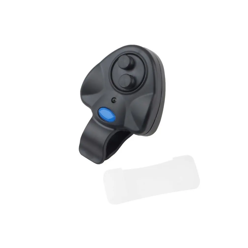 

Black Mini Electronic Wireless ABS Fish Bite Alarm Sound Alert Running LED Sensitive on fishing rod