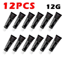 

12pcs Sealant Glue DIY Crafts Glass No Nail Glue Quick Dry Strong Multi-purpose Adhesive Metal Epoxy Resin Solid Waterproof 12g