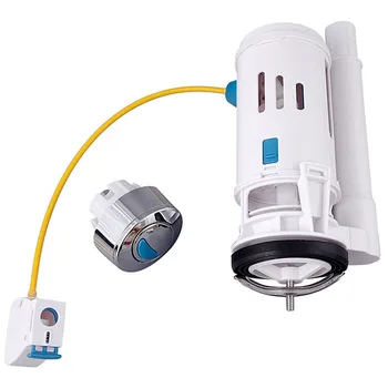 

Plastic Toilet Drain Valve Fitting Valve Push Button Dual Drain Flush Valve Water Valve Accessory Tools