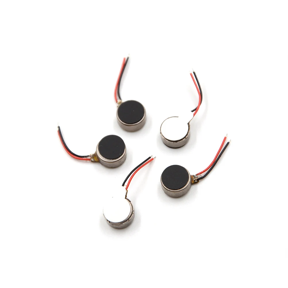 Top Quality 5pcs Coin Flat Vibrating Micro Motor DC 3V 8mm For Pager And Cell Phone Mobile Dcore Tool Tools Wholesale