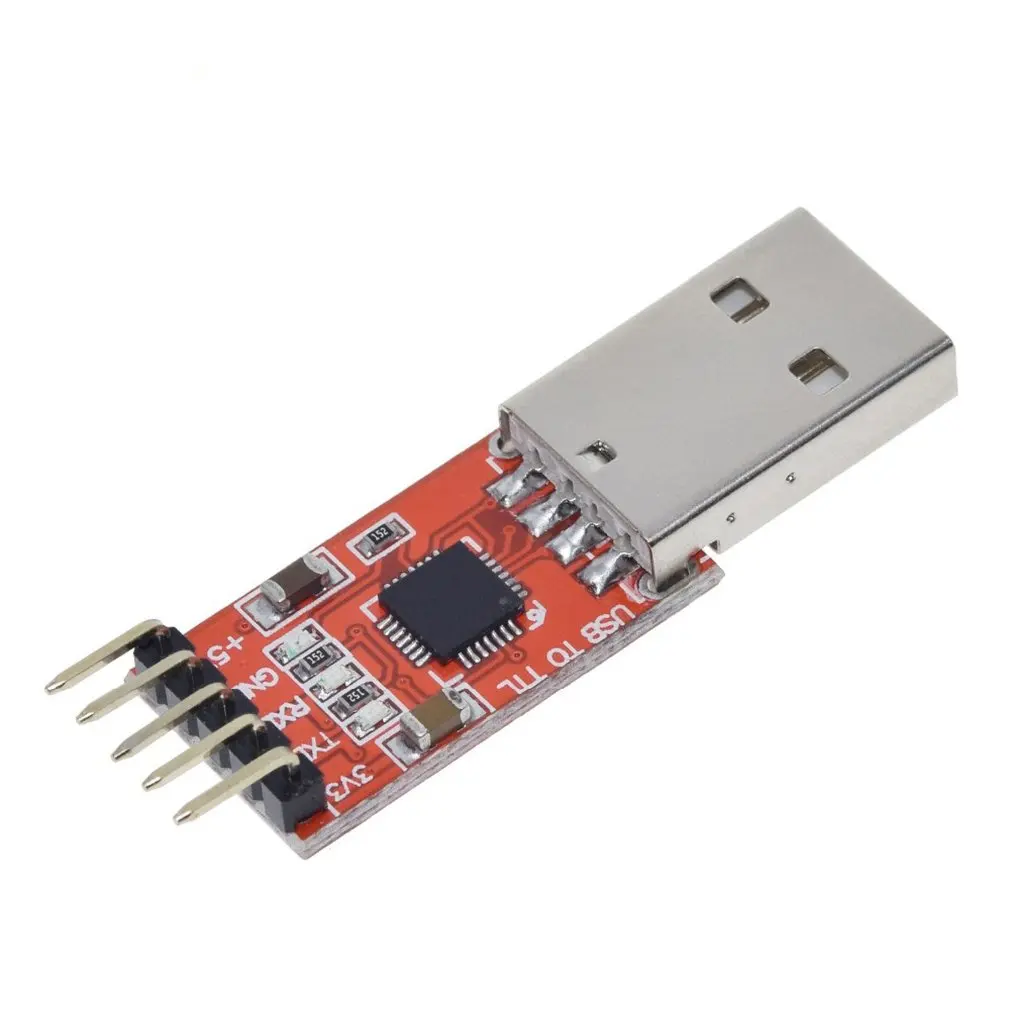 

USB to TTL UART 6PIN Module Serial Converter CP2102 STC PRGMR Red Update Module Converter