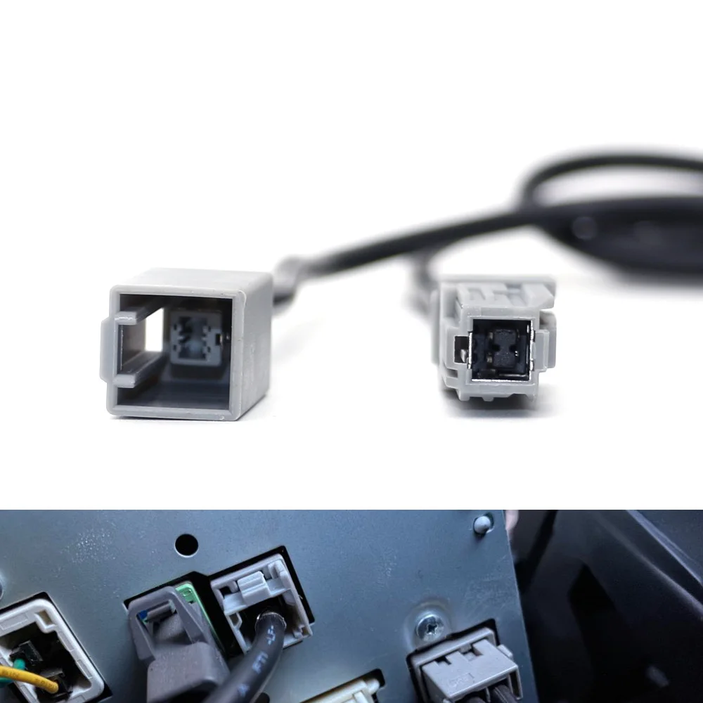 자동차 Aux 오디오 미디어 데이터 와이어 USB 어댑터 Mazda Radio CD 안드로이드 Navigation 용 Toyata 용 Honda 용 Subaru 용 4 핀 플러그 케이블