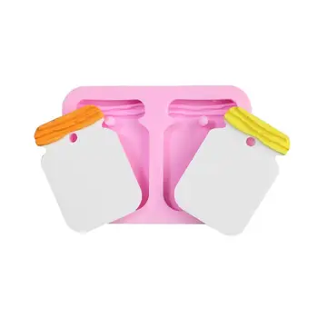 

2020 New Handmade Milk Bottle Pendant Resin Mold Glass Bottle Mold Jewelry Making Tools