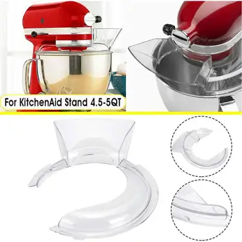 

Pouring Shield 4.5-5T Bowl Pouring Shield for Kitchen Aid Mixer KSM500PS KSM450