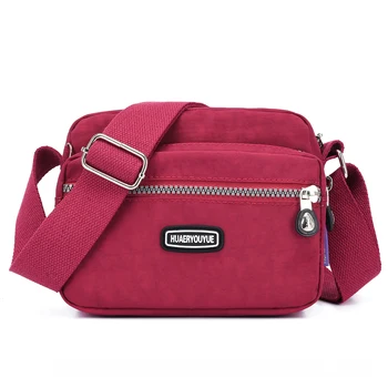 

New Wide Strap Crossbody Bags For Women 2019 Nylon Letter Shoulder Bag Women's Messenger Bag Fashion Casual Bolso Mujer