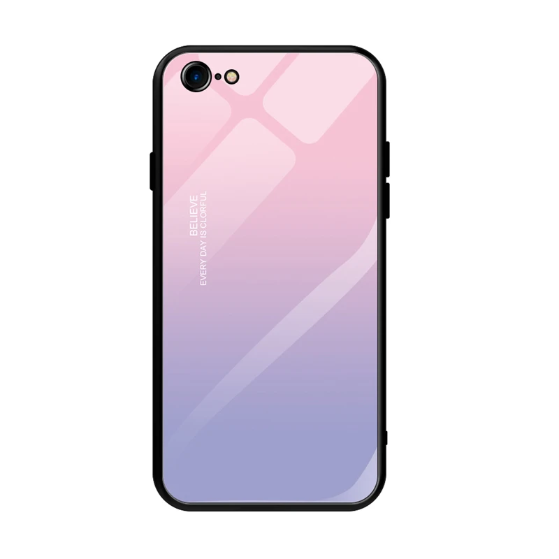 8 Чехол для телефона из закаленного стекла для iPhone XS Max, чехол для iPhone XR, XS X 7, 8, 6 S, 6 S, 7 Plus, Модный чехол с цветочным узором и узором в виде сердца - Цвет: 8
