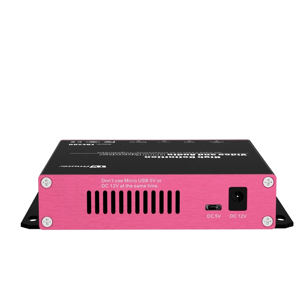 FMUSER FBE200 LAN H264 H265 M3U/M3U8 IPTV HDMI кодировщик прямой трансляции видео портативный|hdmi h.264