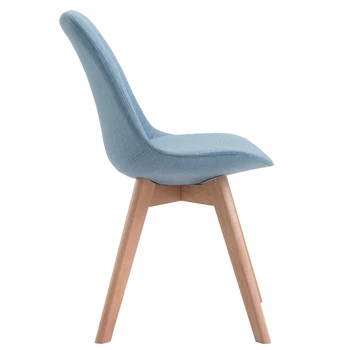 

Solid wood desk ins chair simple makeup stool backrest modern home dining chair nordic office chair