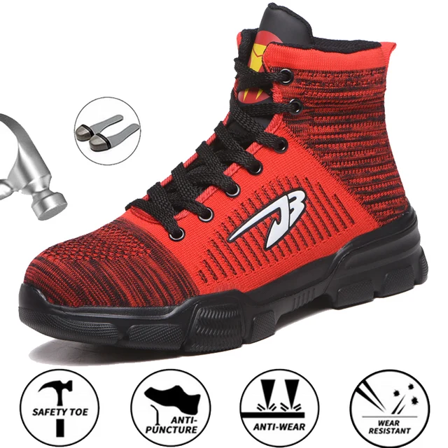 All-Season Anti-Smash Steel Toe Boots