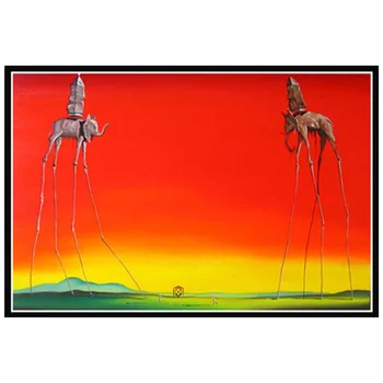 Salvador Dali Surrealism Wall Art Picture Canvas Painting Retro Quadro Posters and Print for Living Room Home Decoration Cuadros 20