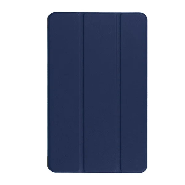 Чехол Funda для huawei MediaPad T3 8,0 KOB-L09 KOB-W09 pu кожаный чехол-подставка для Honor Play Pad 2 8,0 планшет+ подарок - Цвет: dark blue
