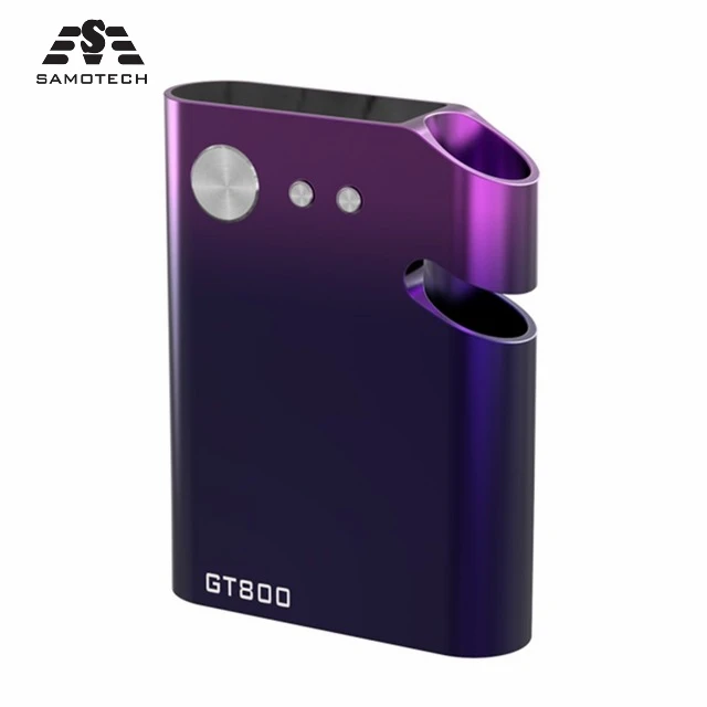 DazzVape GT800 vape ручка батарея 800 мАч TC коробка мод испаритель VW/TC мод для воска толстый масляный бак картридж VS IMINI vmod - Цвет: purple