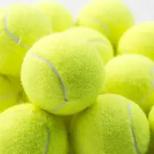 1 pièces balle de Tennis en caoutchouc professionnel haute résilience balle de pratique de Tennis Durable pour les exercices d'entraînement de compétition de Club scolaire(China)