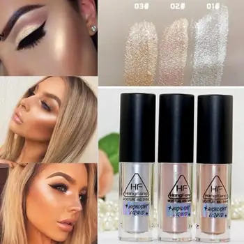 

Face Glow Liquid Highlighter Make Up Gold Highligh Bronzer Liquid Face Eye Contour Makeup Brightener Glow Shimmer Brighten Skin