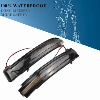 

For Nissan X-Trail T32 Qashqai J11 14-18 Murano Z52 Juke Navara NP300 Side Mirror indicator dynamic blinker LED Signal Light