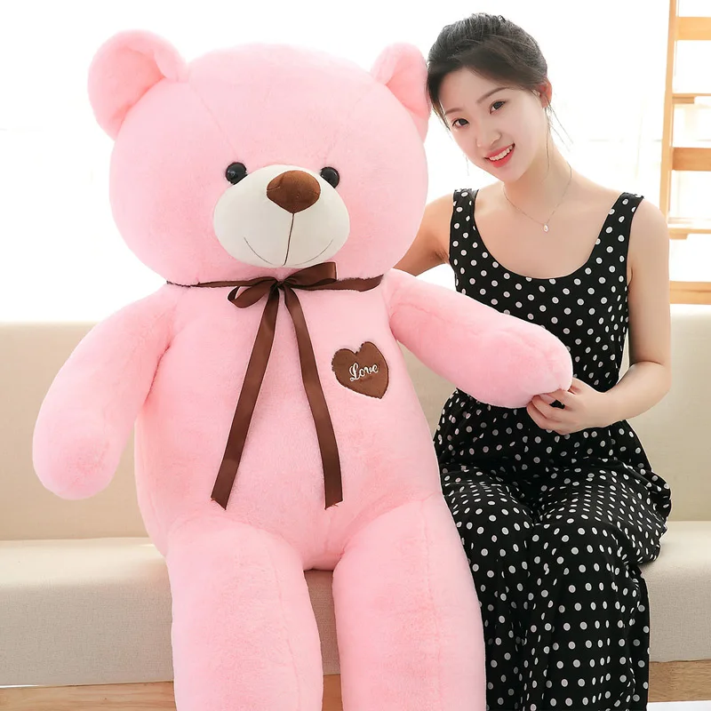 

Large Size Tempting Bear Doll Ribbon Bear Plush Toys Bear Hug Teddy Bear Doll