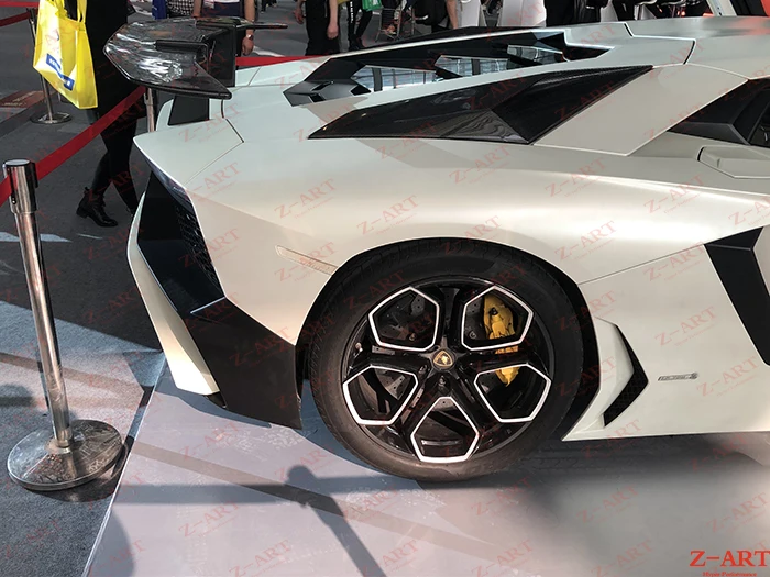 LP750 SV кованый углерод волокно задний спойлер для Lamborghini LP700 углеродного волокна заднее крыло для Lamboghini Aventador 2011
