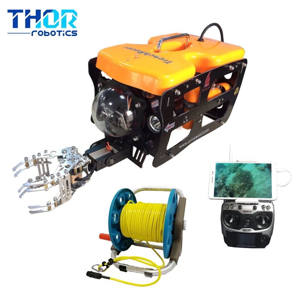 ThorRobotics 수중 드론 카메라 드론 트렌크로버 110 ROV 로봇 사진 어군 탐지기 연구 교육, R301LK