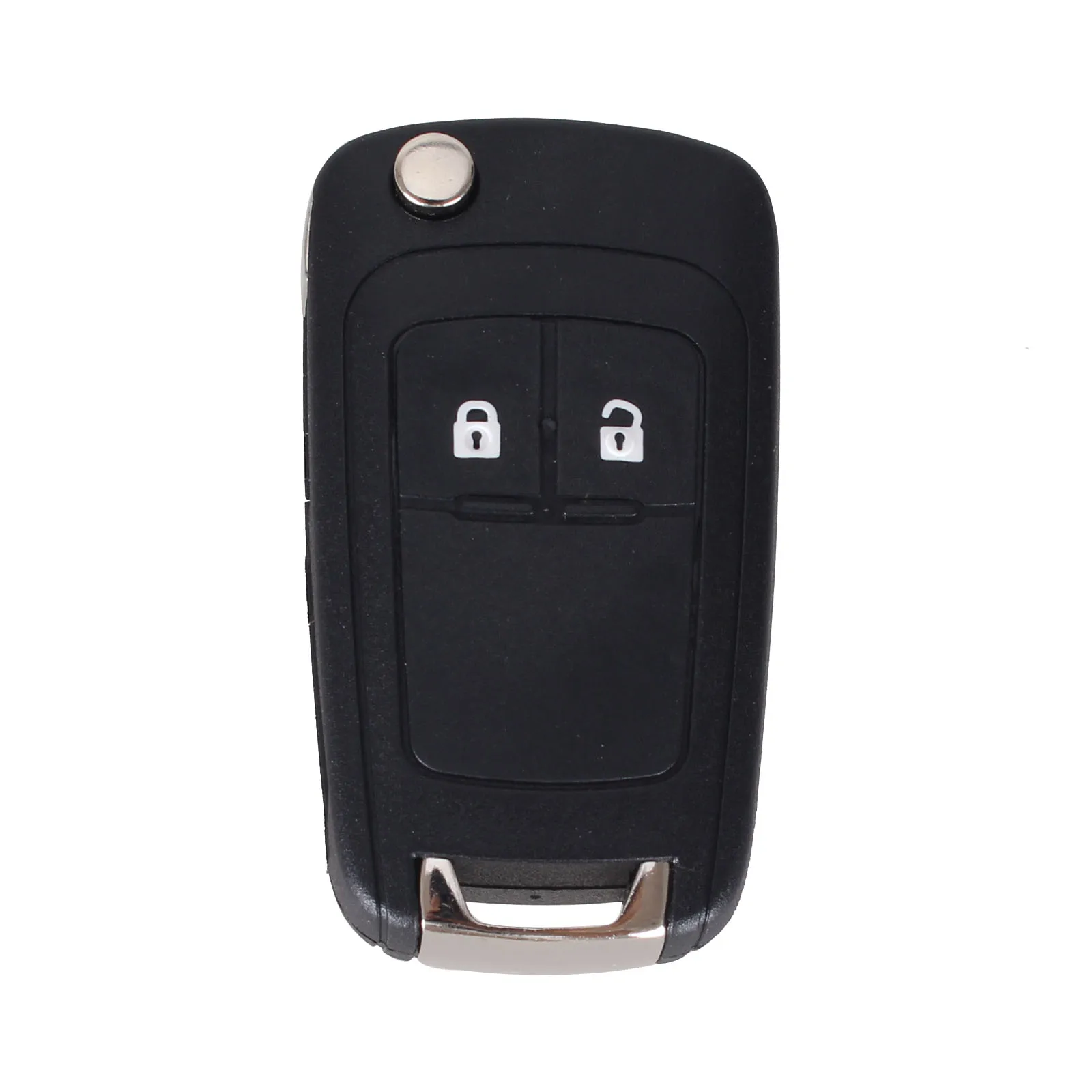 KEYYOU складной Автомобильный ключ, пригодный для CHEVROLET Aveo флип-пульт дистанционного брелока 3 кнопки дистанционного ключа корпус