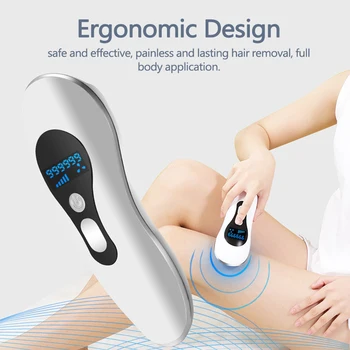 

Portable Epilator Handheld IPL Hair Removal Machine Electric Household Depilator Whole Body Availability Depilator