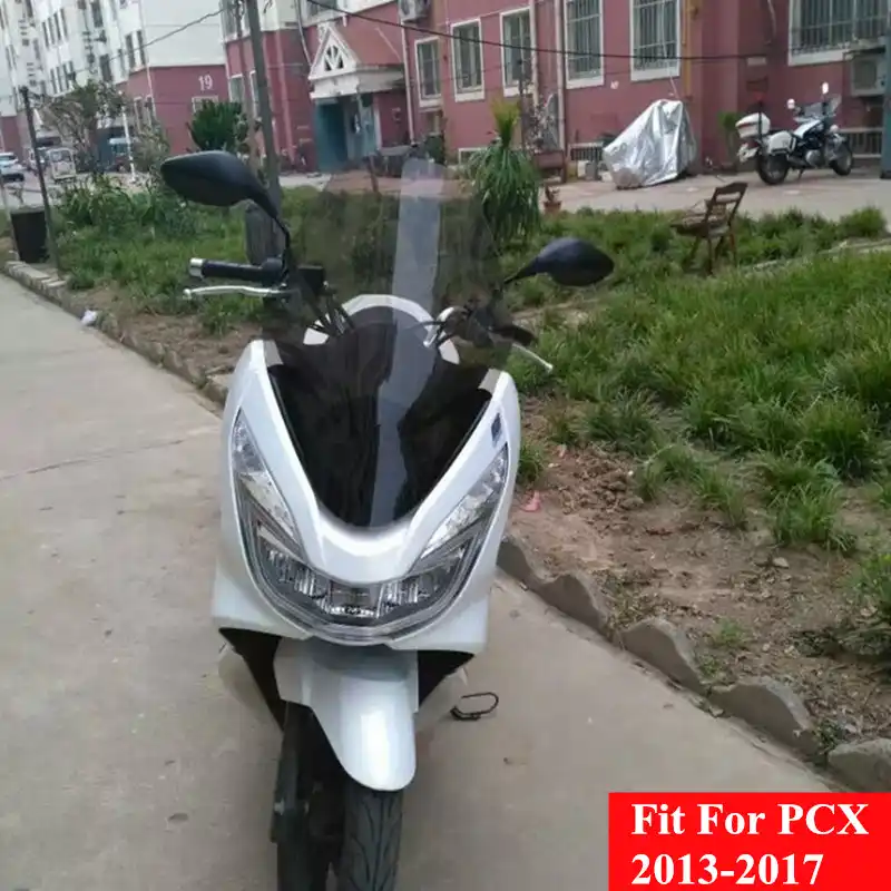 Defletor De Vento Para Motocicleta Modificado Pcx Para Brisa Tela Refletor De Vento Para Honda Pcx 125 150 13 17 Defletores De Vento E Parabrisas Aliexpress