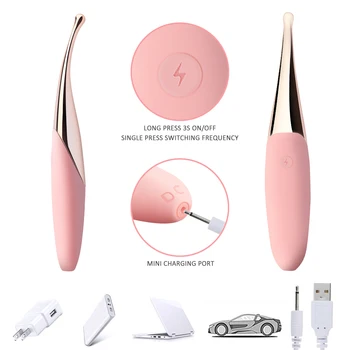 G Spot Vibrator Powerful high frequency Vibrators lick Clitoris Stimulator Masturbator massage Sex Toys for Women Adult Sex Toys 3