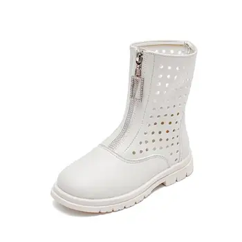 

NEW 2020 Girls Leather Boots Boys Autumn Winter PU Leather Children Martin Boots Fashion Toddler Kids Boots Warm Winter Boots