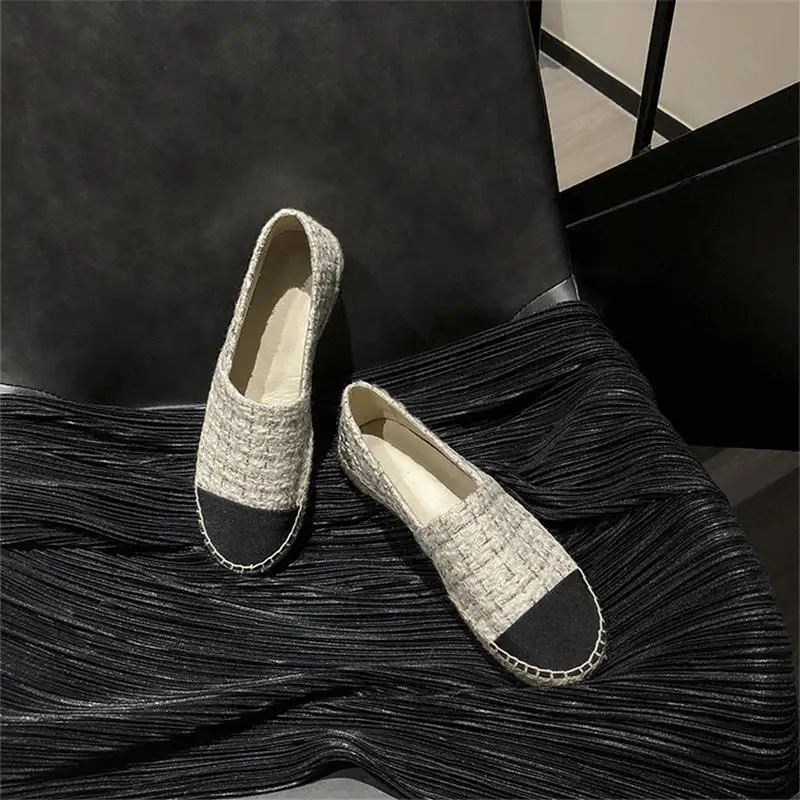 Schoenen Vrouw/весенние популярные женские балетки на платформе; повседневные неглубокие мокасины; женская обувь на плоской подошве; женская обувь; zapatos mujer; - Цвет: As Pics