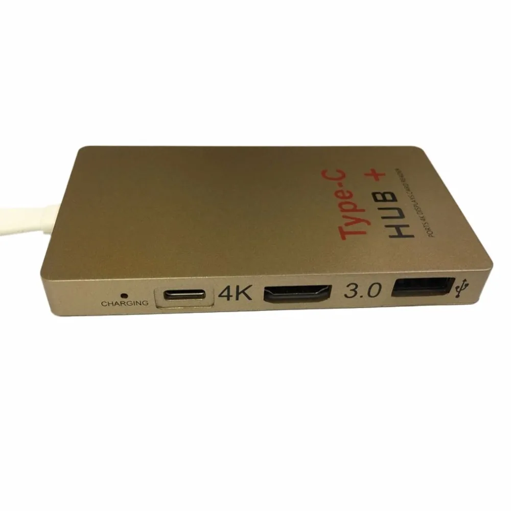 USB3.1 USB-C концентратор+ PD зарядка USB 3,0 концентратор зарядное устройство концентратор тип-c кардридер адаптер HD 4k HDMI конвертер