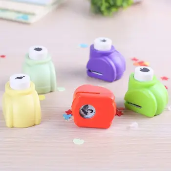 

42 Styles Hand Shaper Scrapbook Shaper Cutter Cute Crafts Binding Supplies Child Hole Punch Portable Scrapbooking Kid Paper