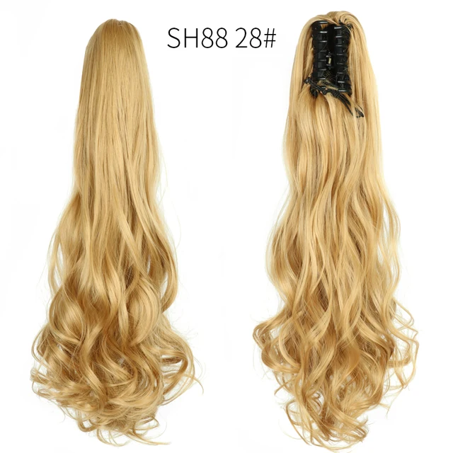 Amir Hair Drawstring Ponytail Extensions Synthetic Long Kinky Curly Ponytails Wig Hair Pieces For Women Fake Hair Extension Clip M28
