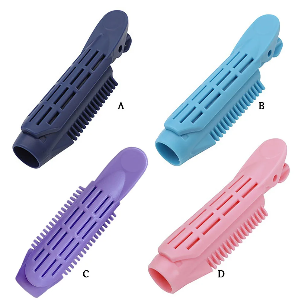 

1/2/3PCS Candy Color Hair Clip Root Fluffy Plastic Hair Curler Portable Bang Hairstyle Wavy Hair Pin Roller Hair Accessories