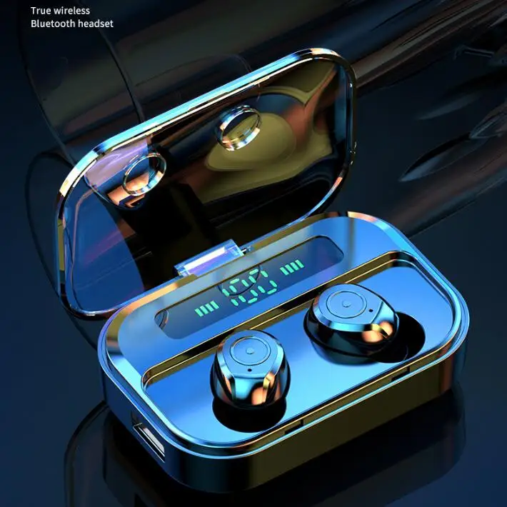 TWS Bluetooth Earphone LED Display True Wireless Earbuds TWS Touch Control Wireless Earphones For iPhone Headphones Waterproof