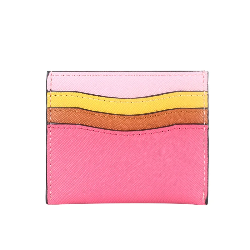

Supply of Goods New Style Card Bit More Polyurethane Card Holder Joint Contrast Color Card Holder Bus Access Control Card Holder