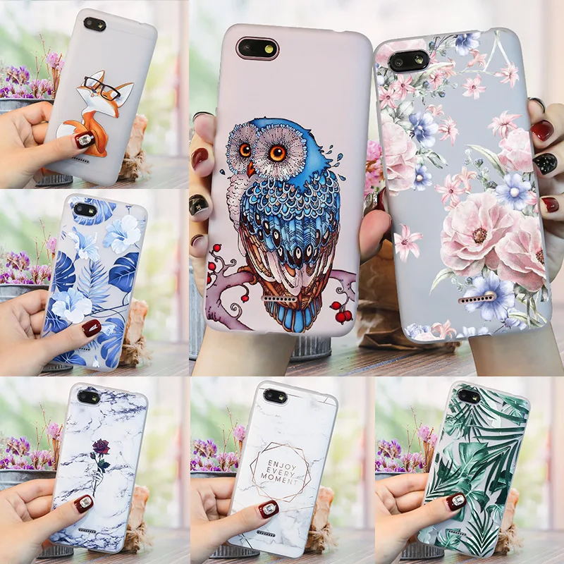 

For Xiaomi Redmi Note 4 Case Silicone Redmi 5 Plus 4X 4 X Redmi 4A 5A 6A 7 8 Case Cover Matte 3D Cartoon Case Soft TPU Phone Bag