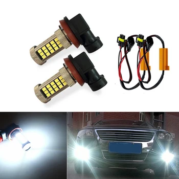 

2x 9006 HB4 Led Bulb Fog Lights Car Lamp Auto Light Bulbs No Error For Volkswagen Golf 6 MK6 Scirocco T5 Transporter