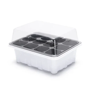 

6/12-hole Seedling Box Tray Seed Plant Starter Tray Garden Supply Home Gardening QJS Shop