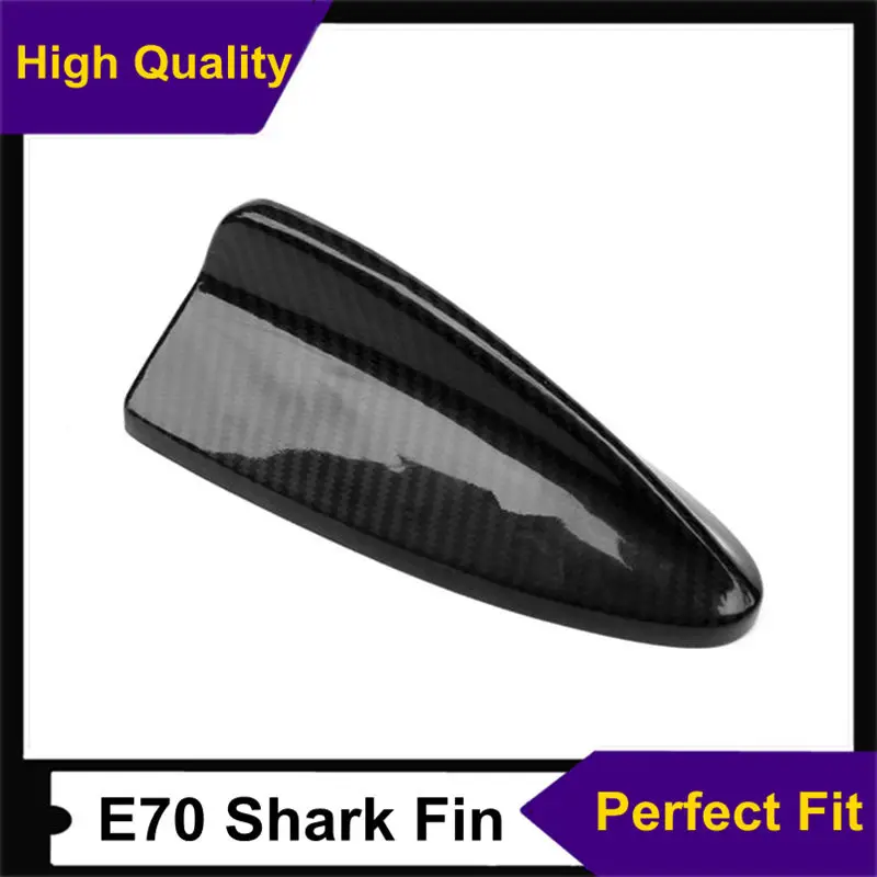 New Car Exteior Roof Shark Fin Adhesive Sticker AntennaFor B-MW F11 F07 E70 E71 F25 Real Carbon Fiber Styling | Автомобили и
