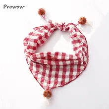 Детский шарф с мультяшным принтом, мягкие треугольные шарфы, хлопковый нагрудник, зима-весна, теплые шаль, косынка, рождественский подарок, B004