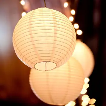 

10Pcs/set DIY Paper Lanterns Assorted Sizes Color Hanging Chinese Lampion for Wedding Outdoor Parties Hanging Decoration