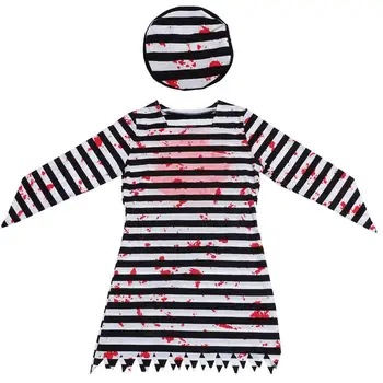 

1Pc Halloween Costume Halloween Clothing For Ladies Horrible Eye-Catching Party Decorative Dress
