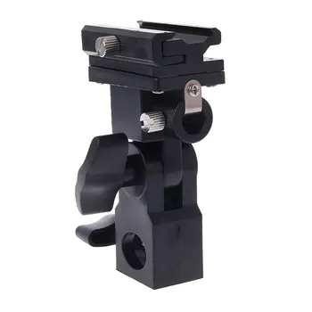 

Drop Ship Photo Flash Adapter Hot Shoe Swivel Mount Light Stand Bracket B Umbrella Holder
