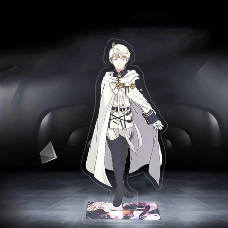 Серафим конца Owari No Seraph Yuichiro Hyakuya Mikaela фигурка на акриловой подставке стол Декор Коллекция Модель игрушки Косплей Кукла