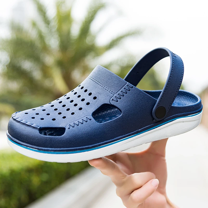 Сандалии с дырочками Мужская обувь Сабо мужские сандалии zapatos de hombre