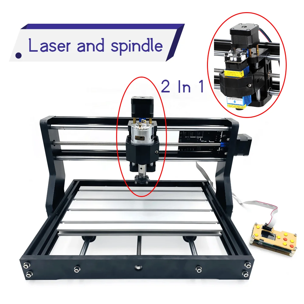 CNC 3018 ProLaser гравер Дерево DIY фрезерный станок с ЧПУ Pcb деревянный маршрутизатор GRBL