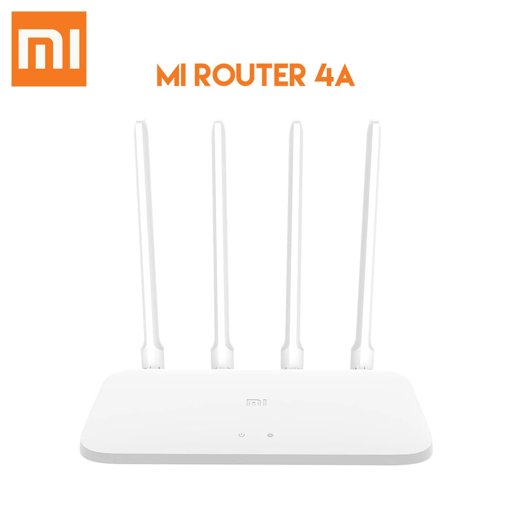 

Original Xiaomi Mi WiFi Router 4A Dual Band 2.4GHz 5GHz AC Gigabit Version Wireless Router 4 Antennas Support WPA